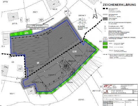Bebauungsplan „Breite I", 6. Änderung 1. Erweiterung